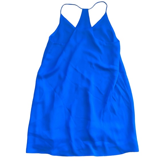 Three Eighty Two tanner mini slip dress in blue size medium - Picture 4 of 5